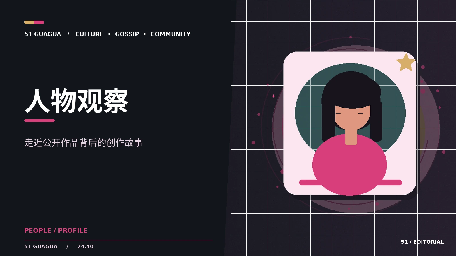 人物专题为什么要以作品为中心